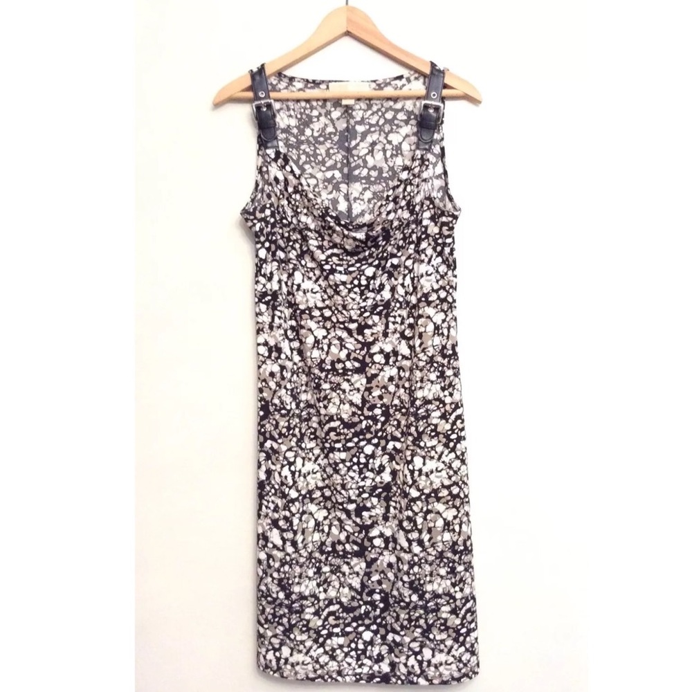 MICHAEL KORS Stretch Sleeveless Shift Dress MEDIUM